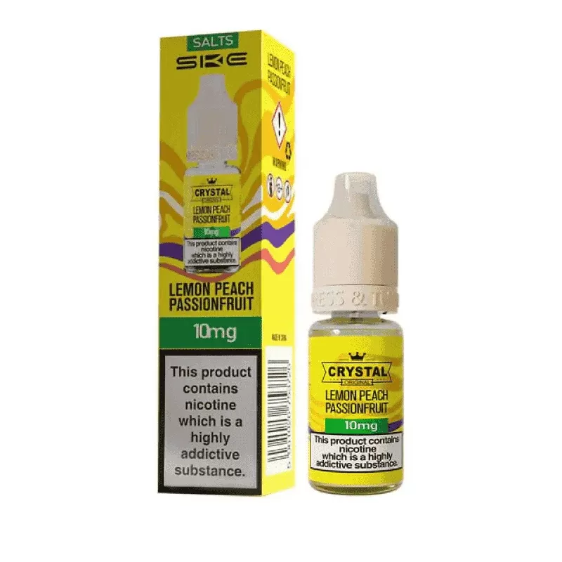 Lemon Peach Passion – SKE Salts by Crystal 10ml