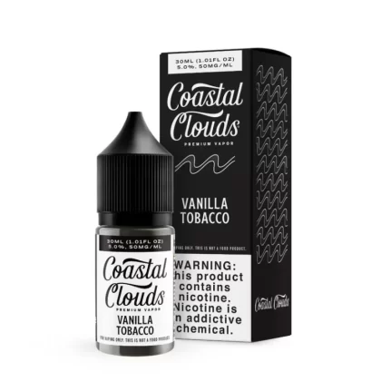 Coastal Clouds Salt Vanilla Tobacco eJuice - Vape Product; Vape Product, Vape Product (0528DB)