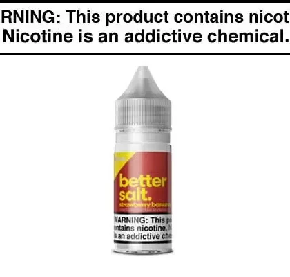 STRAWBERRY BANANA BY VAPETASIA BETTER SALT 30ML - Vapejuice