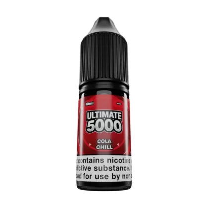 Cola Chill Saltnic vape Juice by Ultimate 5000 - 10 Pack - Strength 20mg