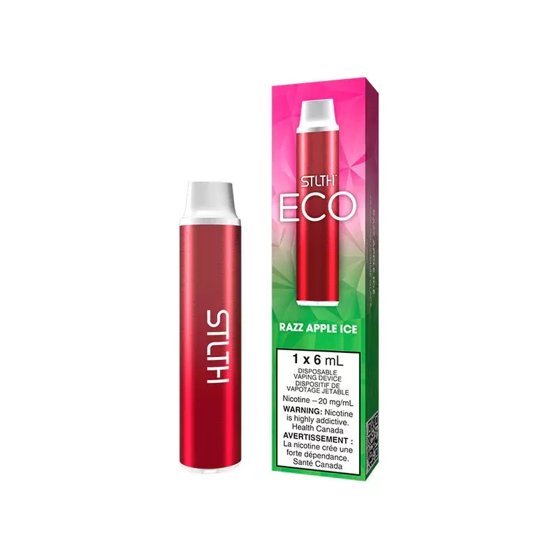 STLTH ECO DISPOSABLE – RAZZ APPLE ICE