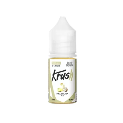 Drip Down Krush Series Salt – Pina Colada Ice 30ml (30, 50 mg) - Vapebazaar Pk