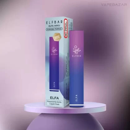 Elf Bar Pod ELFA Kit – Aurora Purple - 500 mAh