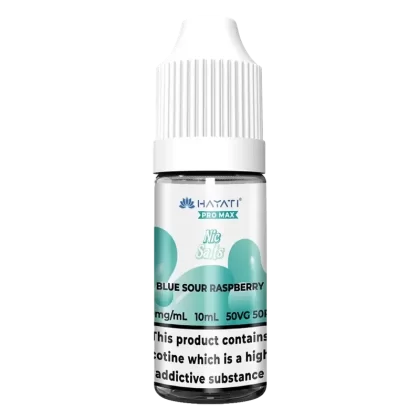 Hayati Pro Max Blue Sour Raspberry Nic Salt Vape Juice - Strength#10mg>20mg