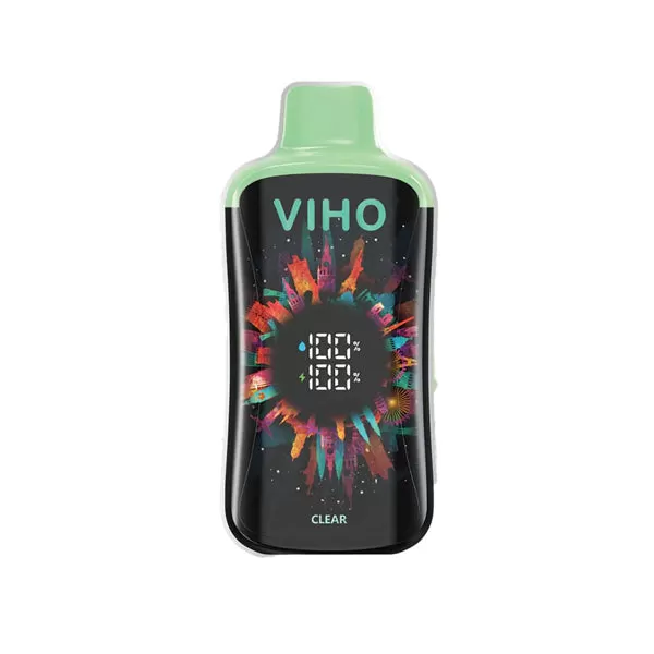 VIHO SuperCharge Pro 20K Puffs Disposable - 20,000 Puffs - Sour Apple Ice - Image 2