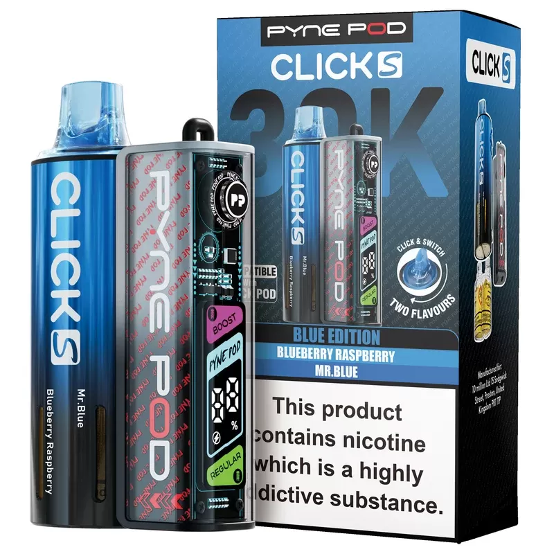 PYNE POD CLICK S 30K PRE-FILLED VAPE KIT