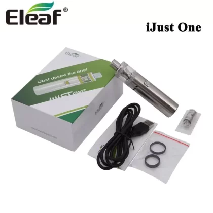 Eleaf iJust One Starter Kit - Black, Blue