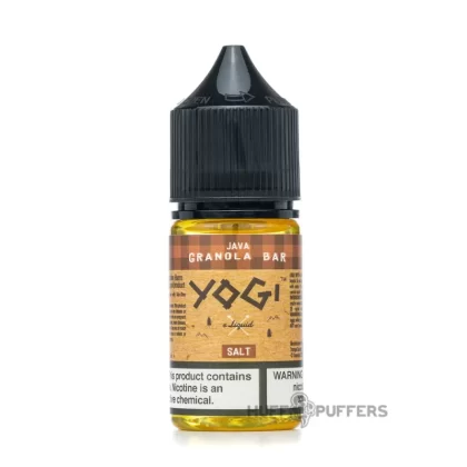 Yogi Salt – Java Granola Bar 30mL - Vape Product, Vape Product