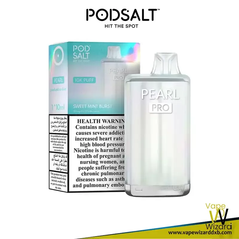 Pod Salt Pearl Pro 10000 Puffs Disposable Vape in UAE - Vapewizarddxb - Image 3