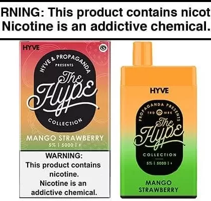 HYVE X PROPAGANDA HYPE DISPOSABLE VAPE – 5000 PUFFS - Vapejuice