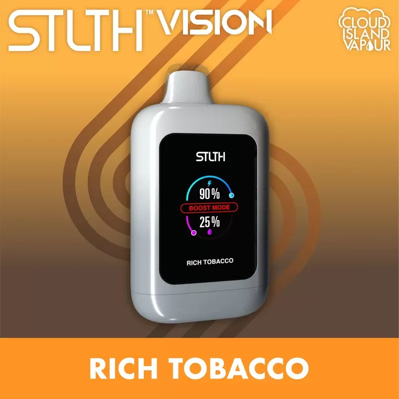 STLTH VISION Disposable Vape – Rich Tobacco