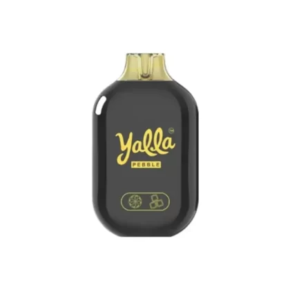 Yalla Pebble Disposable Vape – Paan Peach 7000 Puffs 50Mg