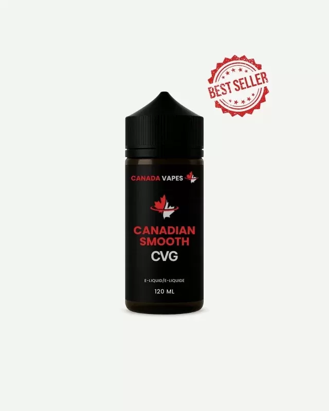 CVG Canadian Smooth 120mL I Canada Vapes E-Liquid Shop