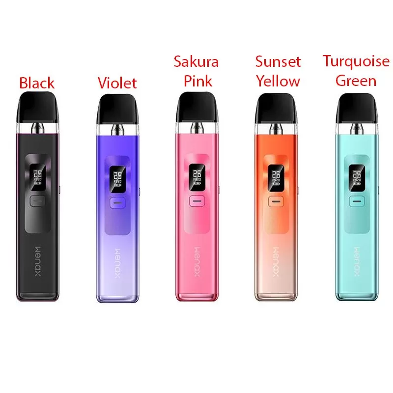 Geekvape Wenax Q Pod Kit - Black, Violet - Image 2