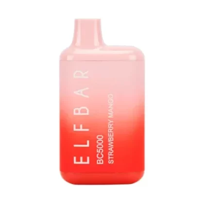 (ELF BAR) EB BC5000 Disposable Vape – 5000 puff – Strawberry Mango