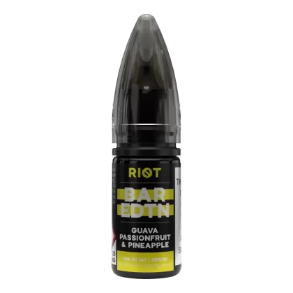 Guava Passionfruit Pineapple Nic Salt By Riot Squad BAR EDTN - 5mg