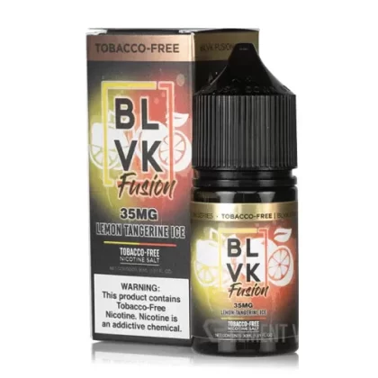 BLVK Fusion Salt – Lemon Tangerine Ice - Vapexotic In