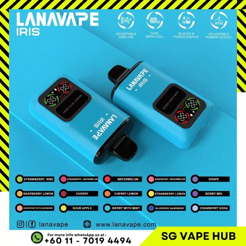 LANA IRIS 30000 Puff - Peach Oolong - Image 2