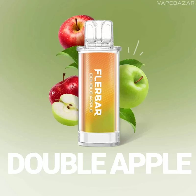 Flerbar Pods – Double Apple – Prefilled Liquid Pod – 2er Pack