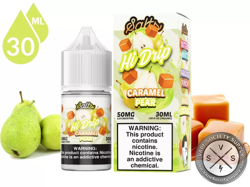 Caramel Pear HI DRIP SALT 30ml