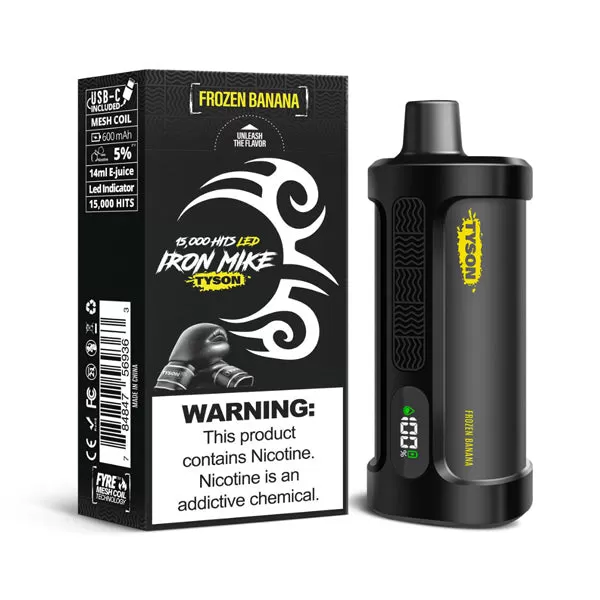 Tyson 2.0 Iron Mike 15K Disposable Device - 15,000 Puffs - Frozen Mango - Image 3