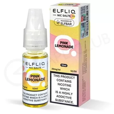 Pink Lemonade Nic Salt E-Liquid by Elf Bar Elfliq - Ecigpremium