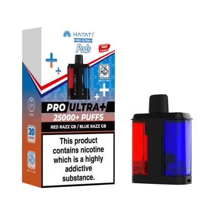 Red Razz GB / Blue Razz GB Hayati Pro Ultra Plus Refill Pack - Vapeshop Co