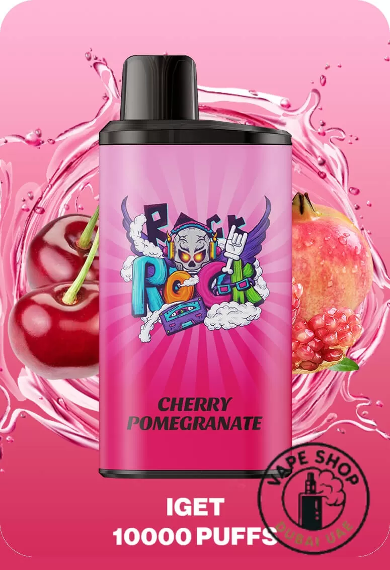 IGET Bar Pro 10000 Puffs 50MG Nicotine Disposable Vape In Dubai - Blackberry Ice, Blackberry Pomegranate Cherry - Image 2