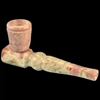 “Stoney Bologna” Marble-Colored Stone Pipe
