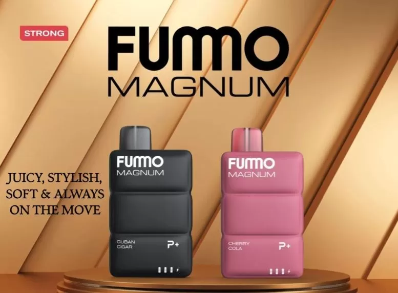 Fummo Magnum Disposable Vape (8,000 Puffs) - 20 mg / Green Mango Kiwi - Image 2
