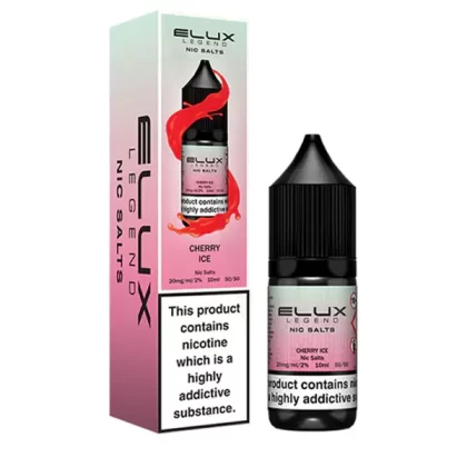 Elux Legend Cherry Ice Nic Salt E-Liquid - Vape Product, Vape Product