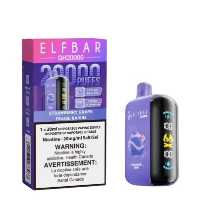 ELF BAR GH20K – STRAWBERRY GRAPE