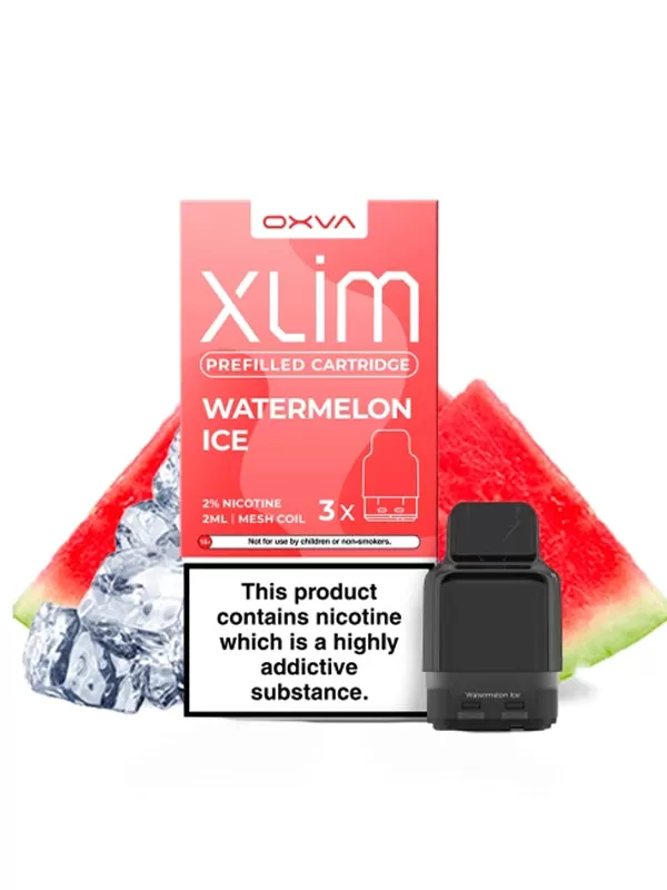 Oxva Xlim Prefilled E-Liquid Pod Cartridges - Watermelon Ice