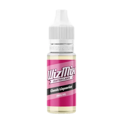 Wizmix Classic Liquorice - 10ml - 18mg - Vape Product