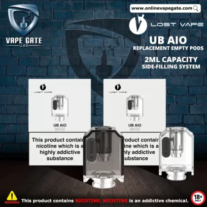 Lost Vape - UB AIO Replacement Empty Pods - Ice Brown