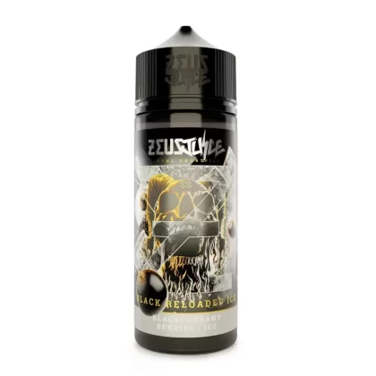 Zeus Juice Black Reloaded Ice 100ml Short Fill E Liquids - 0mg With 100ml Bottle, 1.5mg With Single Nic Shot (110ml)