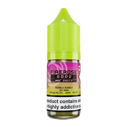 Firerose 5000 Hubbla Bubbla Nic Salt Vape Juice - Strength 20mg