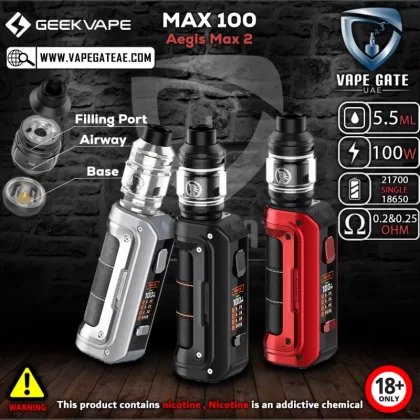 Geekvape Max100 (Aegis Max 2) 100W Kit - Black