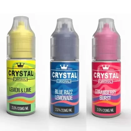 SKE Crystal Nic Salt E-Liquid - Pack of 10 - Menthol / 20mg