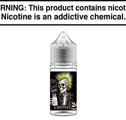 MANIAC BY TIME BOMB SALTS 30ML - Vapejuice