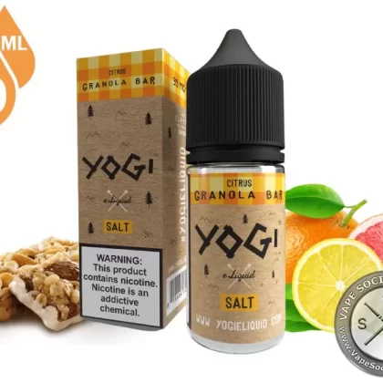 Citrus Granola Bar by YOGI Salt 30ml - Vape Product, Vape Product