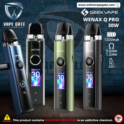GEEKVAPE WENAX Q PRO 30W POD KIT - Aurora Green