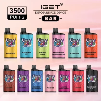 Wholesale Original IGET Bar Disposable Vape Device 3500puffs 1500mah ( )