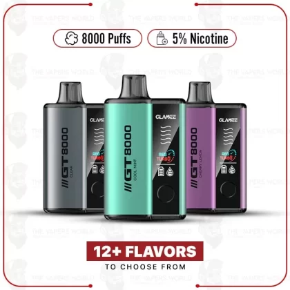 Glamee GT8000 Disposable Vape - Thevapersworld