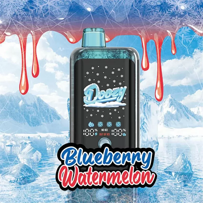 DOOZY ICE CUBE 40K Disposable Vape – Blueberry Watermelon