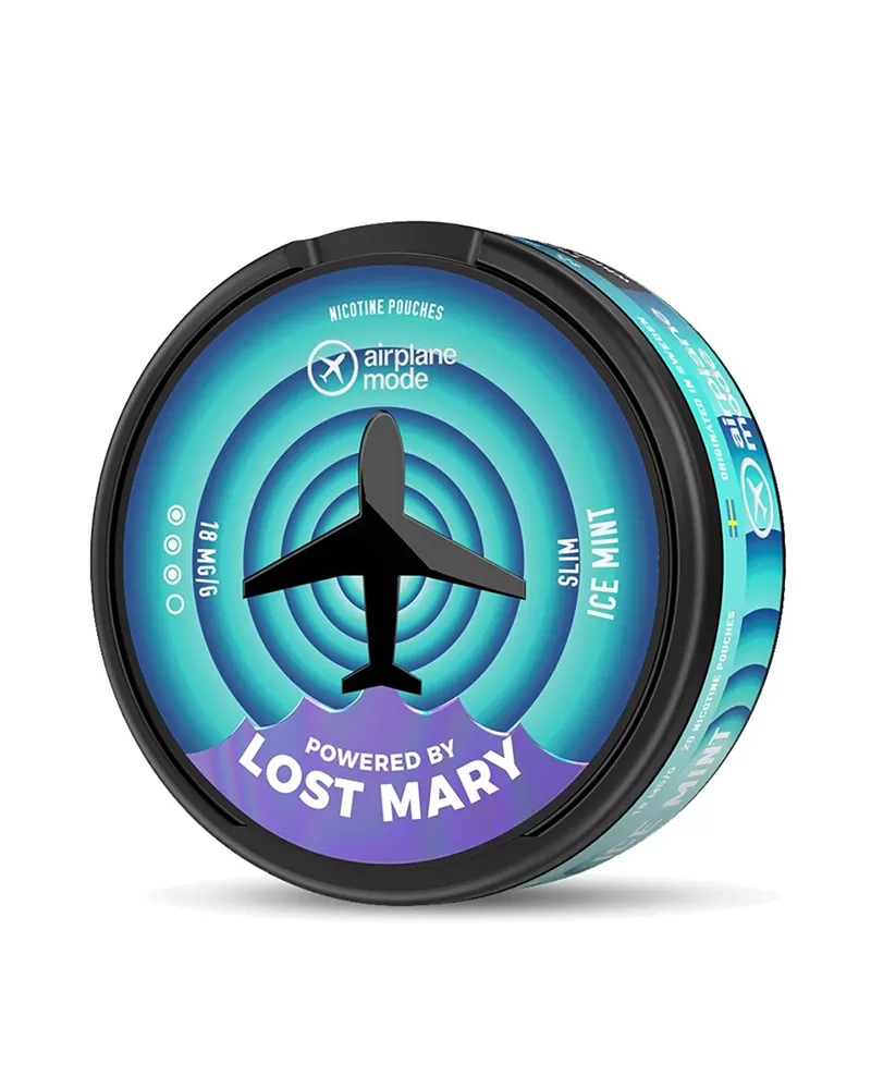 Ice Mint Lost Mary Airplane Mode Nicotine Pouches - 30mg - Image 2