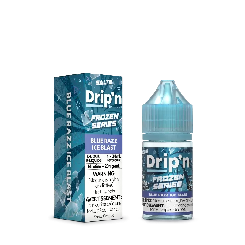 Drip’n Frozen Series Nicotine Salt 30mL – Blue Razz Ice