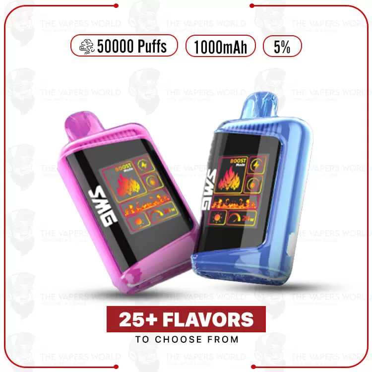 SMOGGER SG50K Disposable Vape - Thevapersworld