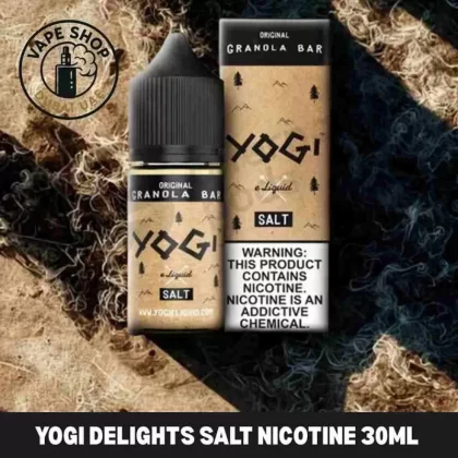 YOGI Delights Salt Nicotine 30ml Vape Juice 35mg & 50mg E-Liquid in Dubai UAE