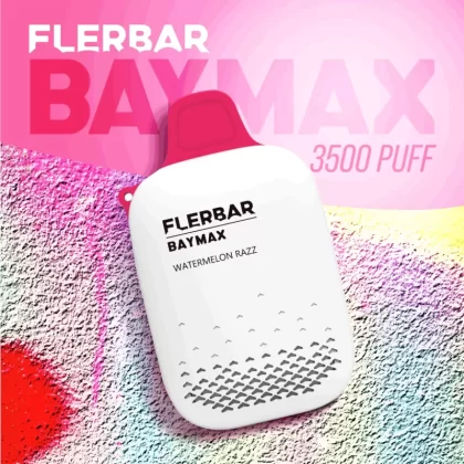 2x Flerbar Baymax 3500 Disposable Vape 650mAh Rechargeable – Nicotine FREE – Mix & Match - Vapestorm Co